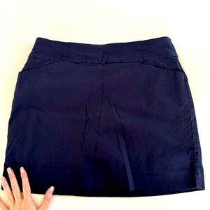 Charter club Navy golf skirt